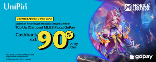 Ambil Banyak Keuntungan dengan Miliki Starlight Membership! Raih Cashback Super hingga 22Ribu dengan Top Up Pakai GoPay!